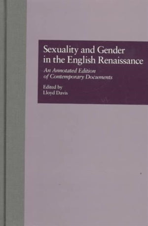 Sexuality and Gender in the English Renaissance