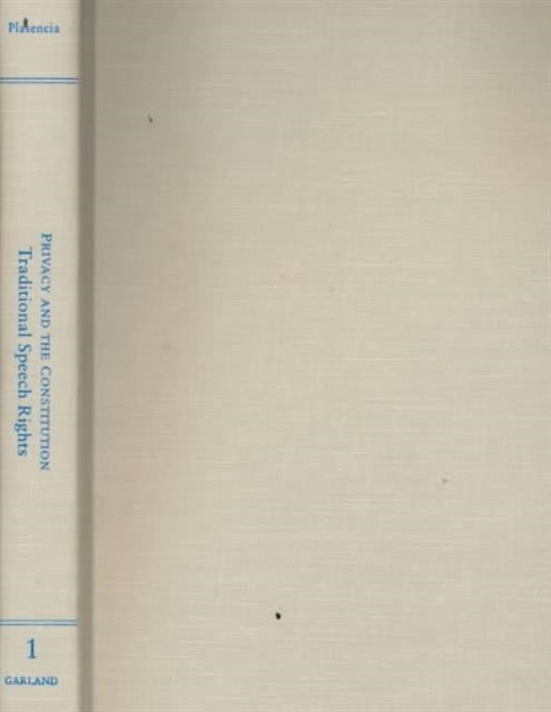 Book cover of: Privacy and the Constitution