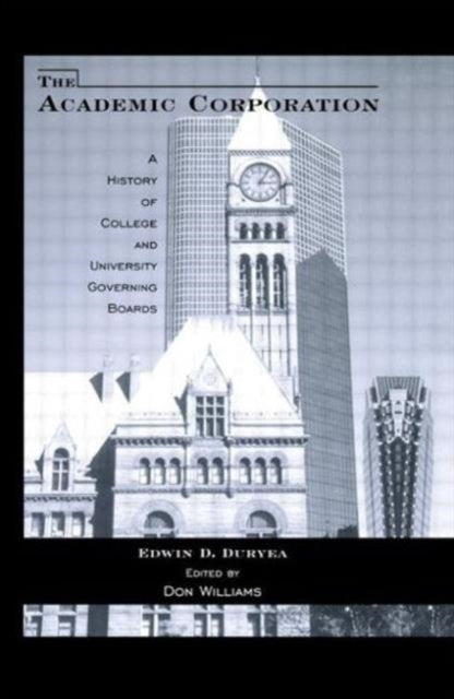 Book cover of: Academic Corporation. By: Edwin D. Duryea