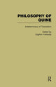 Book cover of: Indeterminacy of Translation