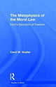 Book cover of: Metaphysics of the Moral Law. By: Carol W Voeller