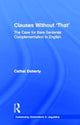 Book cover of: Clauses Without 'That'