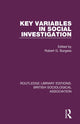 Book cover of: Key Variables in Social Investigation. By: Robert G. Burgess