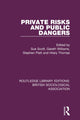 Book cover of: Private Risks and Public Dangers. By: Stephen Platt