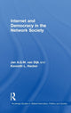 Book cover of: Internet and Democracy in the Network Society. By: Jan A. G M. van Dijk