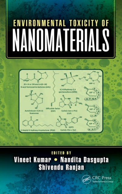 Book cover of: Environmental Toxicity of Nanomaterials. By: Vineet Kumar