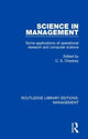Book cover of: Science in Management. By: C. S. Chedzey