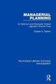 Book cover of: Managerial Planning. By: Charles S. Tapiero