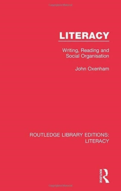 Book cover of: Literacy. By: John Oxenham