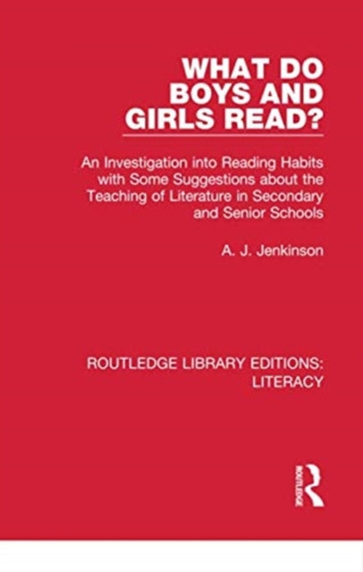 Book cover of: What do Boys and Girls Read?