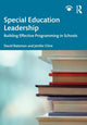 Book cover of: Special Education Leadership. By: David Bateman