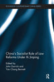 Book cover of: China's Socialist Rule of Law Reforms Under Xi Jinping. By: John Garrick
