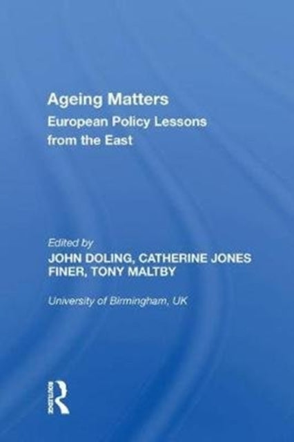 Book cover of: Ageing Matters. By: John Doling