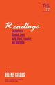 Book cover of: Readings. By: Hélène Cixous