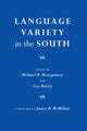Book cover of: Language Variety in the South. By: Michael Montgomery - undifferentiated