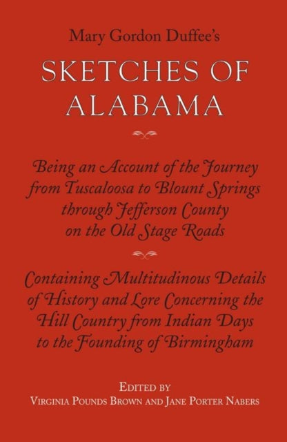 Book cover of: Sketches of Alabama. By: Mary Duffee