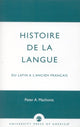 Book cover of: Histoire De La Langue