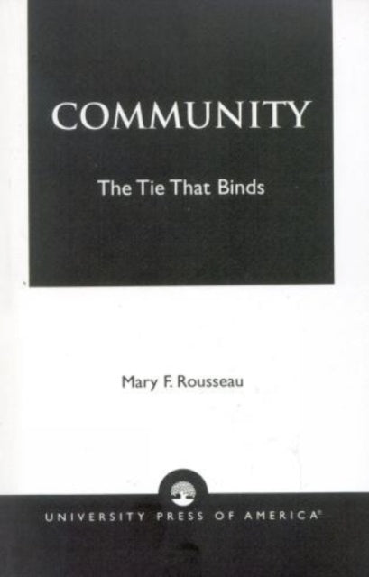Book cover of: Community