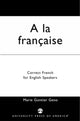 Book cover of: la Francaise