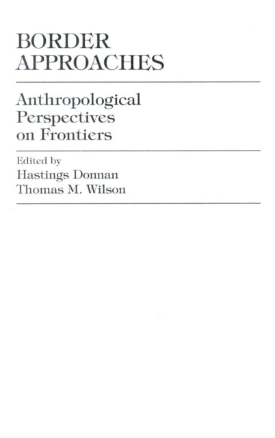 Book cover of: Border Approaches