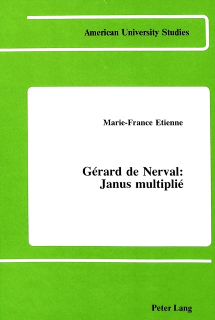 Book cover of: Gerard de Nerval
