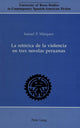 Book cover of: Retaorica de la Violencia en Tres Novelas Peruanas.