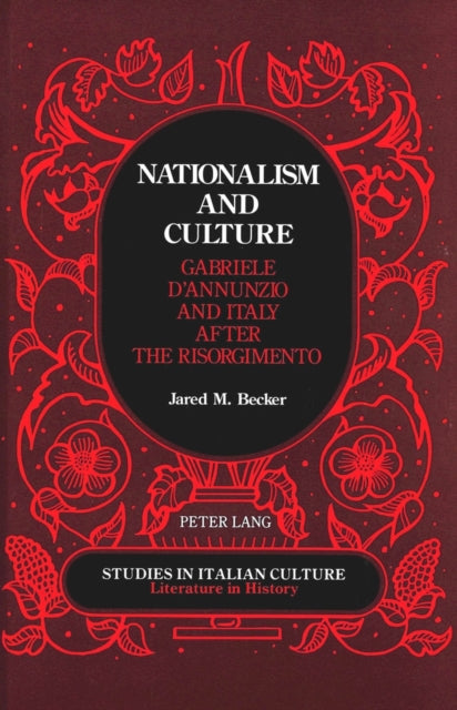 Book cover of: Nationalism and Culture. By: Jared M. Becker