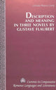Book cover of: Description and Meaning in Three Novels by Gustave Flaubert
