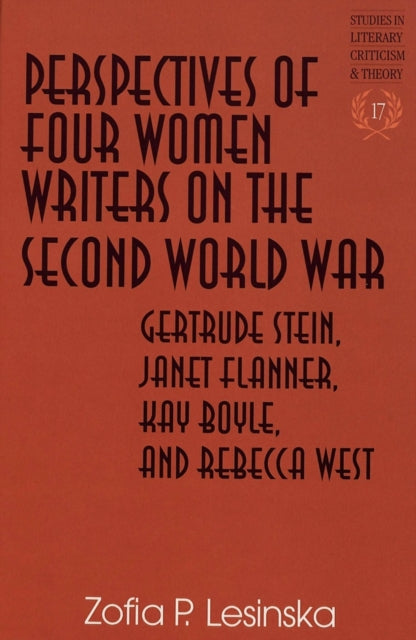 Book cover of: Perspectives of Four Women Writers on the Second World War