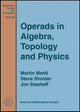 Book cover of: Operads in Algebra, Topology and Physics. By: Martin Markl