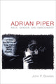 Book cover of: Adrian Piper. By: John Parish Bowles