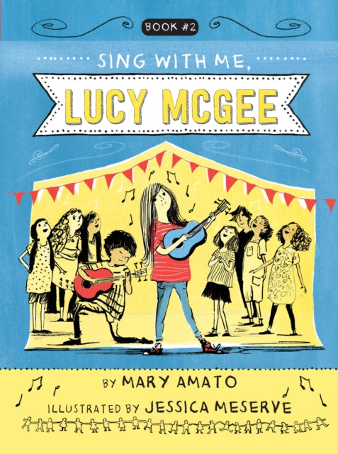 Book cover of: Sing With Me, Lucy McGee. By: Mary Amato