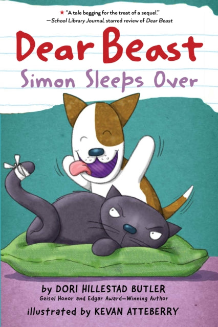 Book cover of: Simon Sleeps over. By: Dori Hillestad Butler