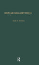Book cover of: Hispanic Balladry Today