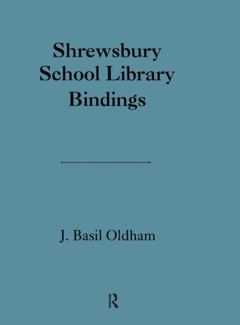 Book cover of: Shrewsbury School Library