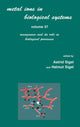 Book cover of: Metal Ions in Biological Systems. By: Helmut Sigel