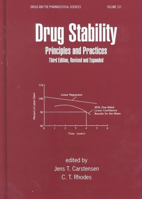 Book cover of: Drug Stability, Revised, and Expanded
