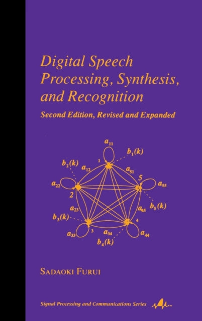 Book cover of: Digital Speech Processing. By: Sadaoki Furui