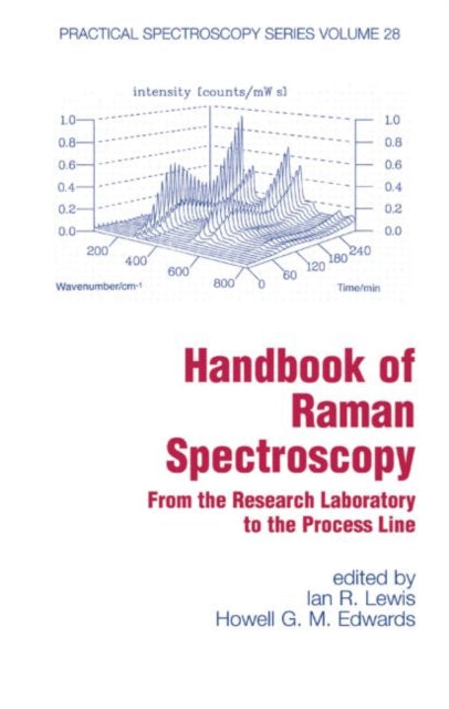 Book cover of: Handbook of Raman Spectroscopy. By: Ian Lewis