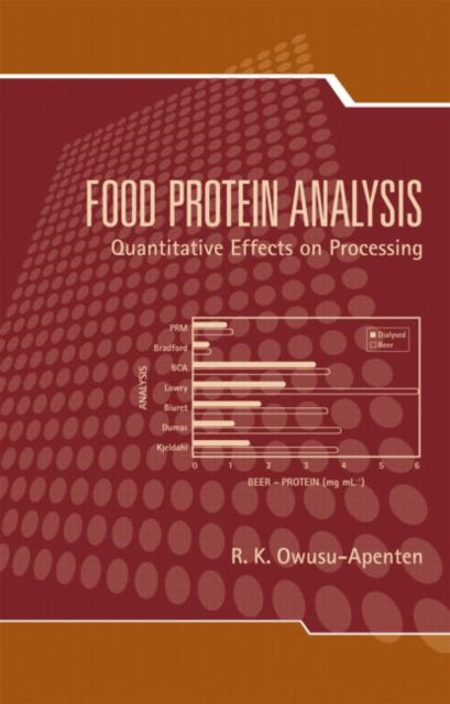 Book cover of: Food Protein Analysis. By: Richard Owusu-Apenten