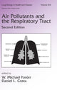 Book cover of: Air Pollutants and the Respiratory Tract
