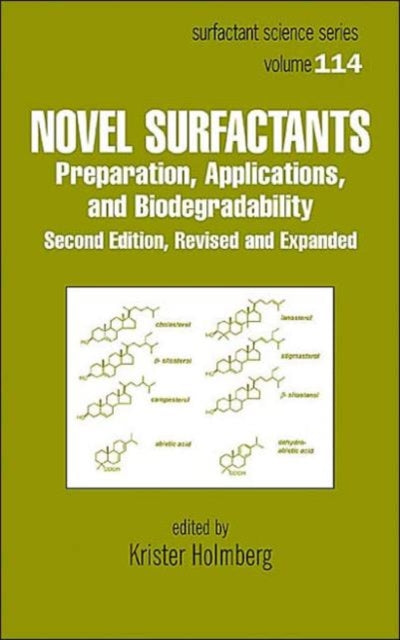 Book cover of: Novel Surfactants. By: Krister Holmberg