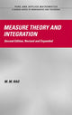 Book cover of: Measure Theory and Integration