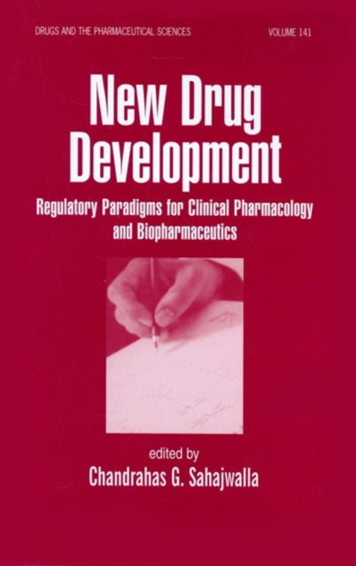 Book cover of: New Drug Development. By: Chandrahas Sahajwalla