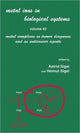 Book cover of: Metal Ions in Biological Systems