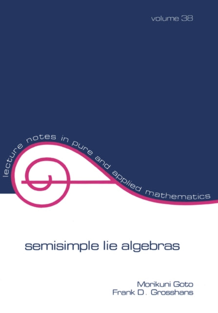 Book cover of: Semisimple Lie Algebras