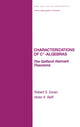 Book cover of: Characterizations of C* Algebras
