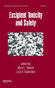 Book cover of: Excipient Toxicity and Safety. By: Weiner/KotKosKi