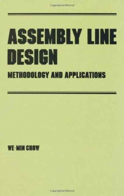 Book cover of: Assembly Line Design
