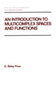 Book cover of: Introduction to Multicomplex SPates and Functions. By: Price